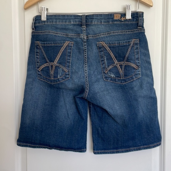 Kut from the Kloth Women’s Denim Shorts Blue 8 - Picture 3 of 7